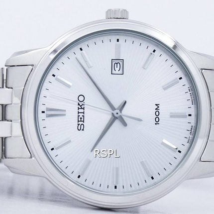 Seiko Neo klassiske Quartz SUR257 SUR257P1 SUR257P Herreur