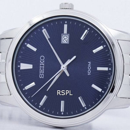 Seiko Neo klassiske Quartz SUR259 SUR259P1 SUR259P Herreur