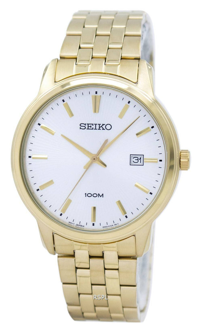 Seiko Neo klassiske Quartz SUR264 SUR264P1 SUR264P Herreur