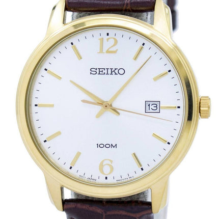 Seiko Neo klassiske Quartz SUR266 SUR266P1 SUR266P Herreur