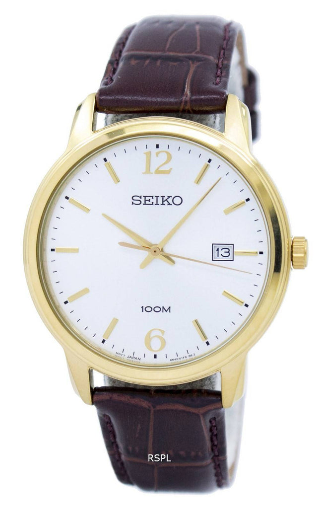 Seiko Neo klassiske Quartz SUR266 SUR266P1 SUR266P Herreur