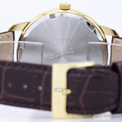 Seiko Neo klassiske Quartz SUR266 SUR266P1 SUR266P Herreur