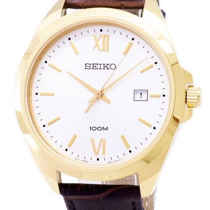 Seiko Neo klassiske Sports Analog Quartz SUR284 SUR284P1 SUR284P Herreur