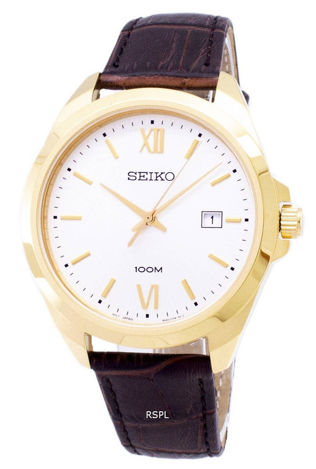 Seiko Neo klassiske Sports Analog Quartz SUR284 SUR284P1 SUR284P Herreur