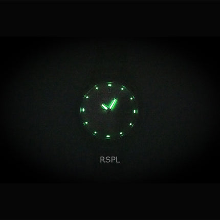 Seiko rustfrit stål laksefarvet urskive Quartz SUR523P1 100M herreur