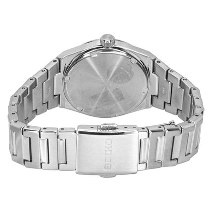 Seiko Classic rustfrit stål laksefarvet urskive kvarts SUR577P1 100M dameur