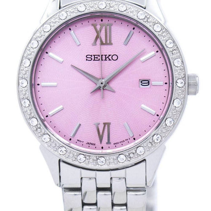 Seiko Quartz Diamond Accent SUR693 SUR693P1 SUR693P kvinders Watch