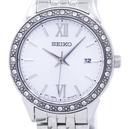 Seiko Quartz Diamond Accent SUR695 SUR695P1 SUR695P kvinders Watch
