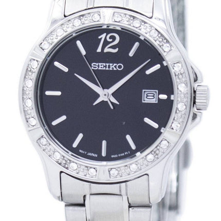 Seiko Analog Quartz Diamond Accent SUR719 SUR719P1 SUR719P kvinders Watch