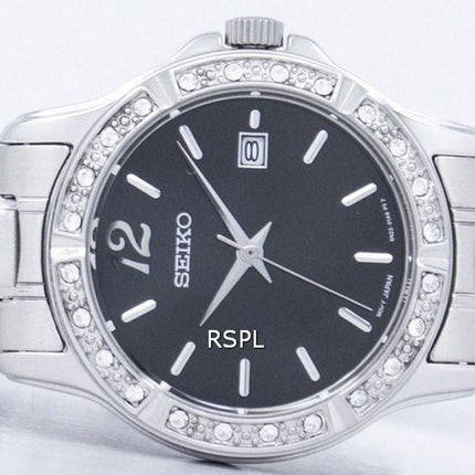 Seiko Analog Quartz Diamond Accent SUR719 SUR719P1 SUR719P kvinders Watch