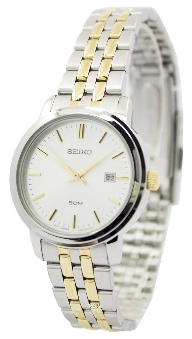Seiko Quartz to Tone rustfrit stål SUR825P1 SUR825P kvinders ur