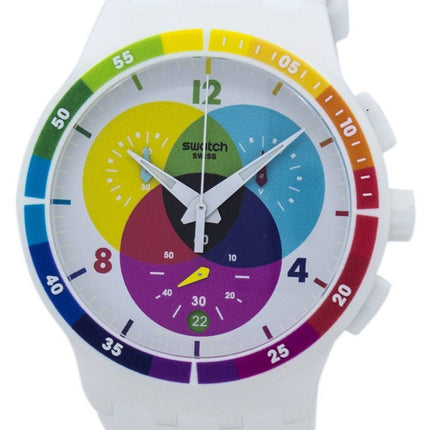 Swatch originaler Chromograph Quartz SUSW404 Unisex ur
