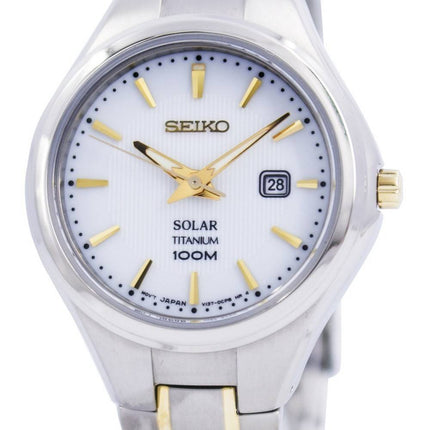 Seiko Solar Titanium 100M SUT203 SUT203P1 SUT203P Dame Watch