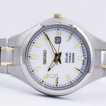 Seiko Solar Titanium 100M SUT203 SUT203P1 SUT203P Dame Watch