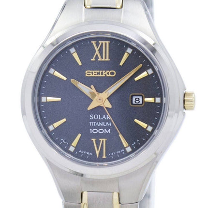 Seiko Titanium Solar SUT275 SUT275P1 SUT275P kvinders Watch