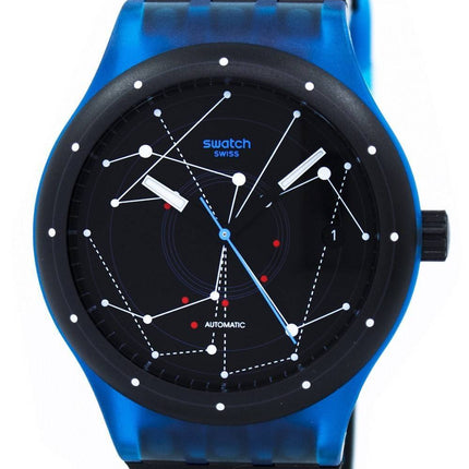 Swatch originaler Sistem blå automatiske SUTS401 Unisex ur