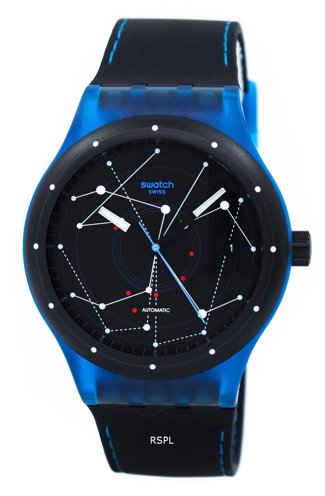 Swatch originaler Sistem blå automatiske SUTS401 Unisex ur