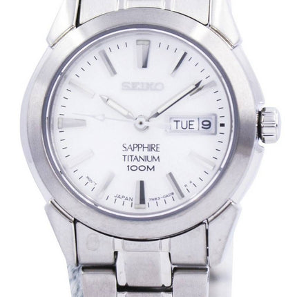 Seiko Sapphire Titanium Quartz SXA111 SXA111P1 SXA111P kvinders Watch