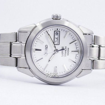 Seiko Sapphire Titanium Quartz SXA111 SXA111P1 SXA111P kvinders Watch