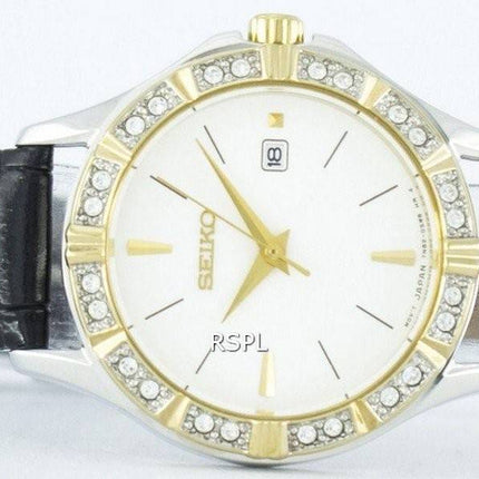 Seiko Quartz Diamond Accent SXDF24 SXDF24P1 SXDF24P kvinders Watch