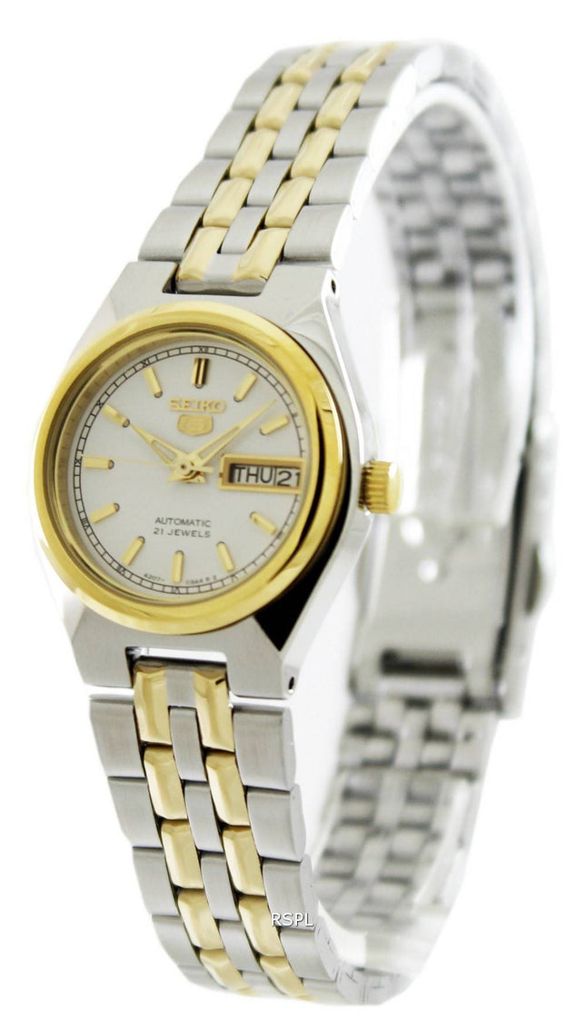 Seiko 5 automatiske 21 juveler SYM796K1 SYM796K SYM796 Dame ur