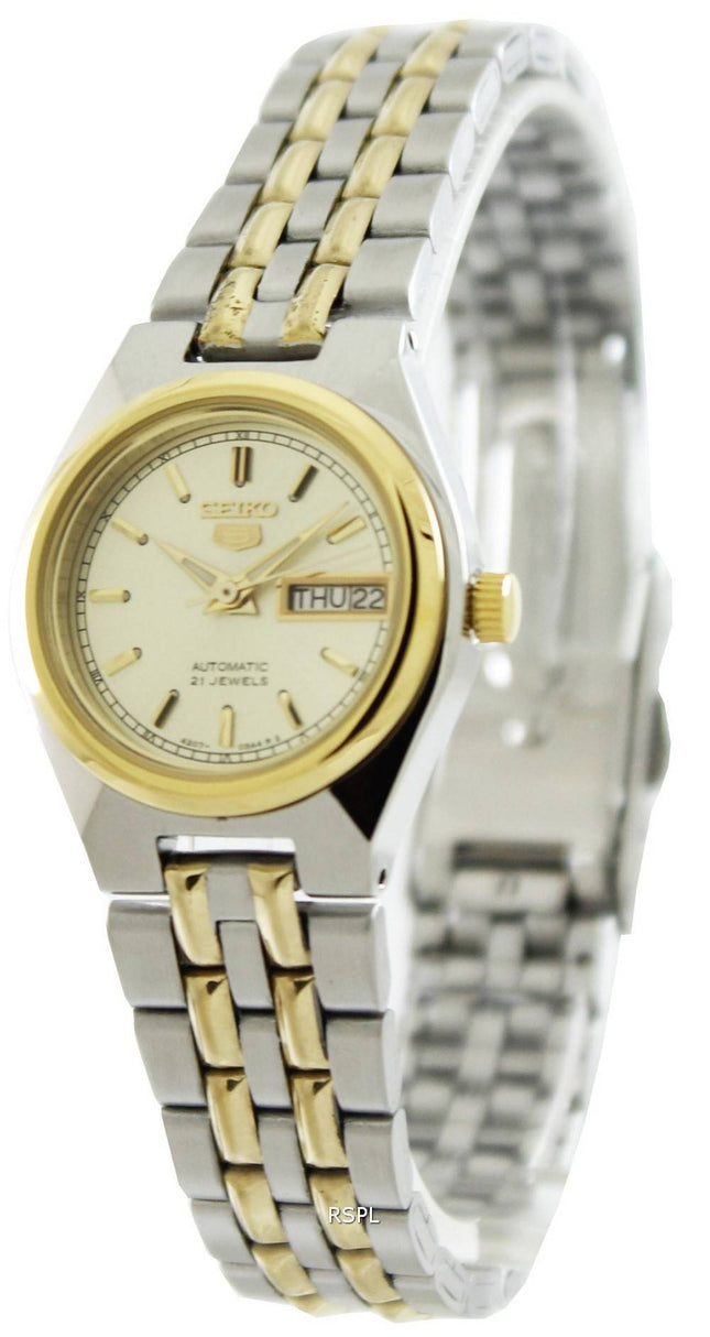 Seiko 5 automatiske 21 juveler SYM798K1 SYM798K SYM798 Dame ur