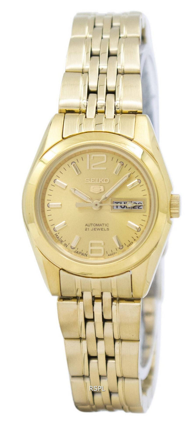 Seiko 5 automatiske Japan gjort SYMA60 SYMA60J1 SYMA60J kvinders Watch