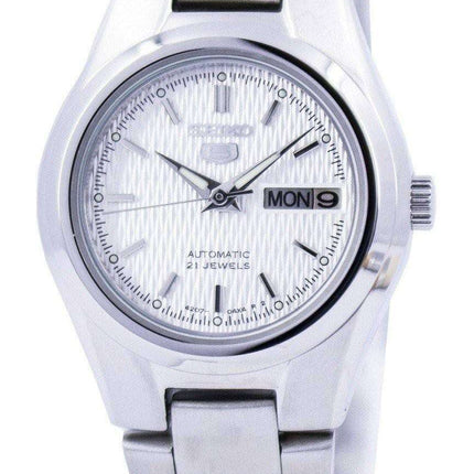 Renoveret Seiko 5 automatisk 21 juveler SYMC07 SYMC07K1 SYMC07K dameur