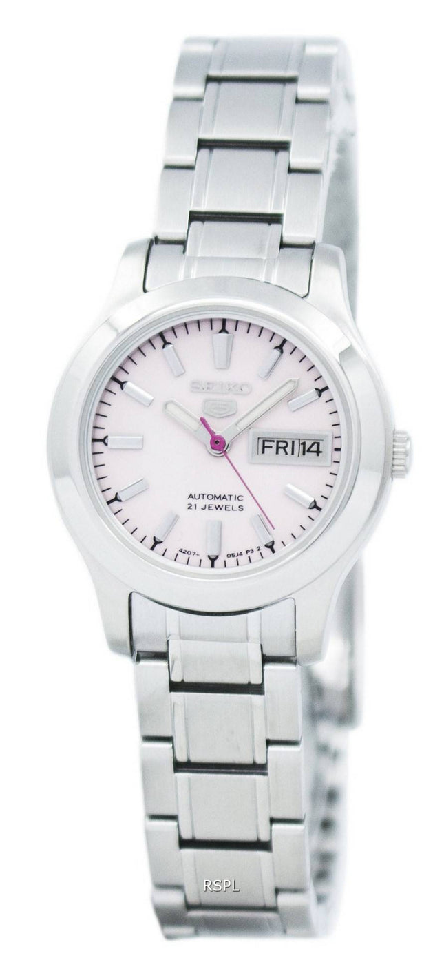 Seiko 5 automatiske 21 juveler SYMD91 SYMD91K1 SYMD91K Dame Watch