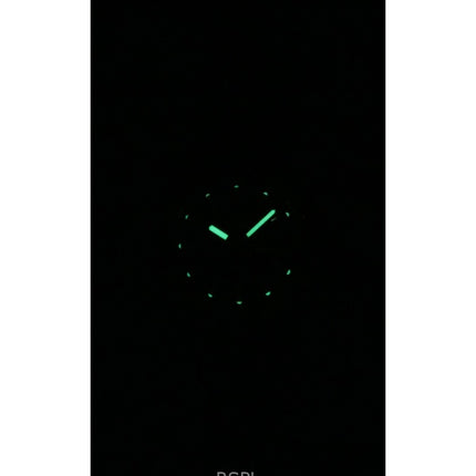 Seiko 5 klassisk guldfarvet rustfrit stål sort urskive 21 juveler automatisk SYMD96K1 dameur