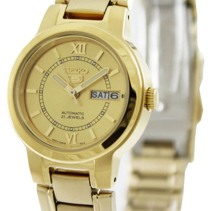 Seiko 5 automatiske 21 juveler SYME58K1 SYME58K SYME58 Dame ur