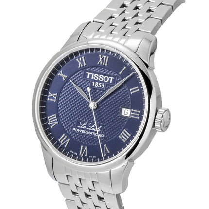 Tissot Le Locle automatisk rustfrit stål blå urskive T006.407.11.043.00 herreur