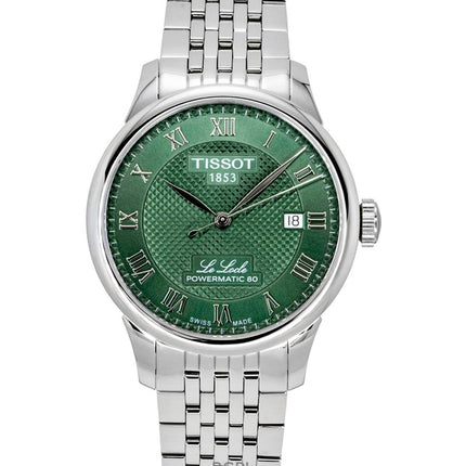 Tissot Le Locle Stainless Steel Green Dial Automatic T006.407.11.093.00 Men's Watch
