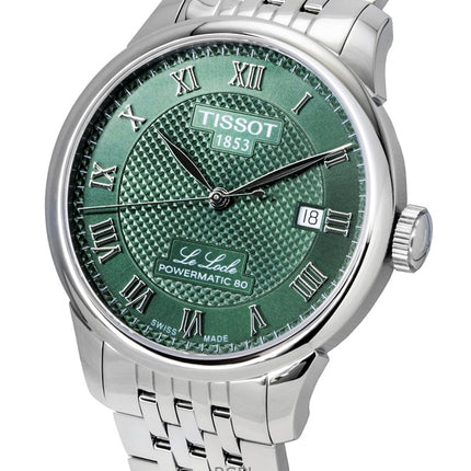 Tissot Le Locle Stainless Steel Green Dial Automatic T006.407.11.093.00 Men's Watch