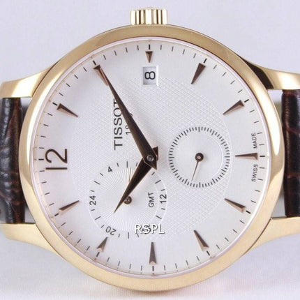 Tissot T-klassiske Tradition GMT T063.639.36.037.00 Herreur