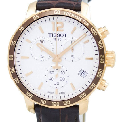 Tissot Quickster Chronograph Tachymeter T095.417.36.037.00 T0954173603700 Herreur