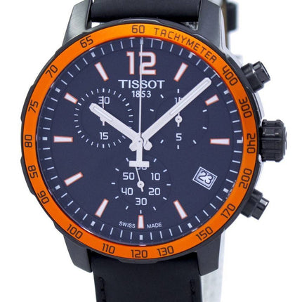 Tissot Quickster Chronograph Tachymeter Quartz T095.417.36.057.01 T0954173605701 Herreur