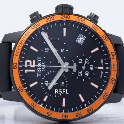 Tissot Quickster Chronograph Tachymeter Quartz T095.417.36.057.01 T0954173605701 Herreur