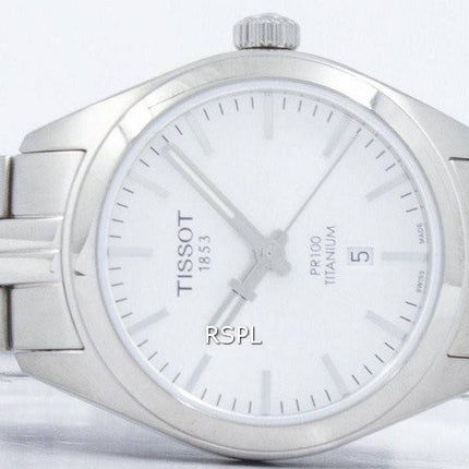 Tissot T-Classic PR 100 Titanium Quartz T101.210.44.031.00 T1012104403100 kvinders Watch
