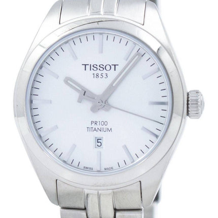 Tissot T-Classic PR 100 Titanium Quartz T101.210.44.031.00 T1012104403100 kvinders Watch