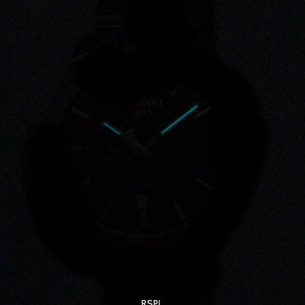Tissot T-Classic PR 100 dobbelt tid Quartz T101.452.11.061.00 T1014521106100 Herreur