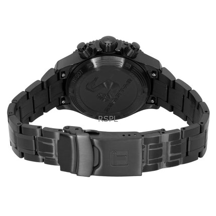 Tissot Seastar 1000 kronograf sort rustfrit stål sort urskive quartz dykkerur T120.217.33.061.00 300M herreur