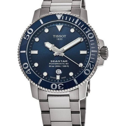 Tissot Seastar 1000 Professional Powermatic 80 Blue Dial Diver's T120.407.11.041.03 T1204071104103 300M herreur