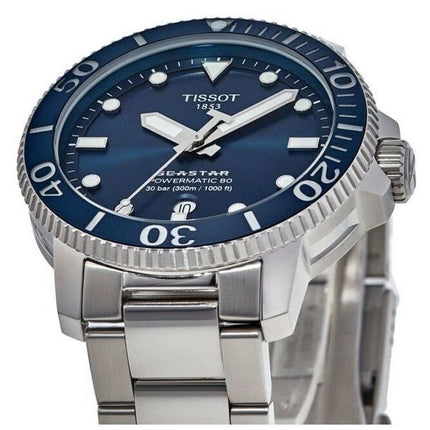 Tissot Seastar 1000 Professional Powermatic 80 Blue Dial Diver's T120.407.11.041.03 T1204071104103 300M herreur