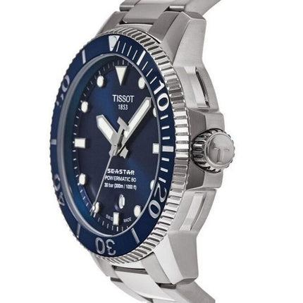 Tissot Seastar 1000 Professional Powermatic 80 Blue Dial Diver's T120.407.11.041.03 T1204071104103 300M herreur