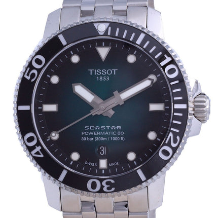 Tissot T-Sport Seastar 1000 Powermatic 80 Diver&#39,s Automatic T120.407.11.091.01 T1204071109101 300M Herreur