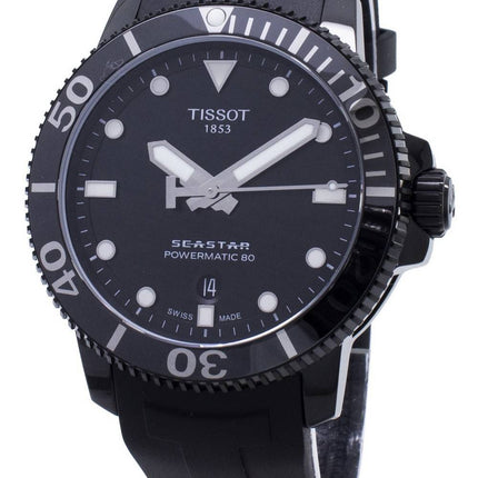 Tissot T-Sport Seastar Powermatic 80 T120.407.37.051.00 T1204073705100 Automatisk 300M Herreur