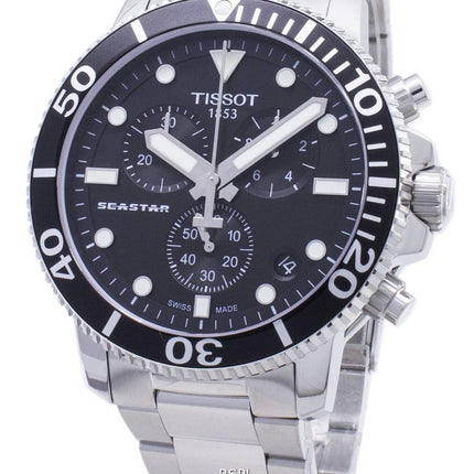 Tissot T-Sport Seastar 1000 T120.417.11.051.00 T1204171105100 Chronograph 300M Mænds Ur