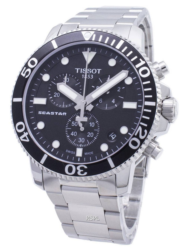 Tissot T-Sport Seastar 1000 T120.417.11.051.00 T1204171105100 Chronograph 300M Mænds Ur