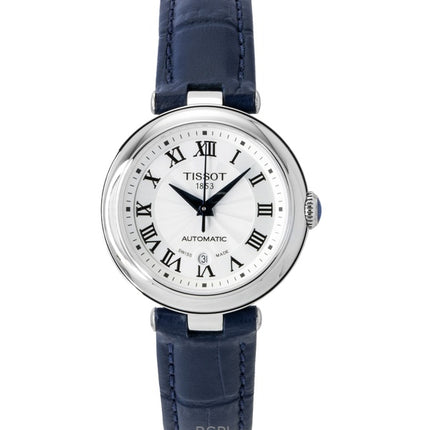 Tissot Bellissima læderrem hvid urskive automatisk T126.207.16.013.00 dameur